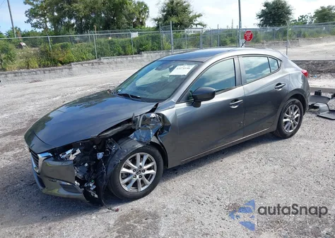 2018 Mazda Mazda3 Sport из США, поврежденный, VIN 3MZBN1K70JM264826